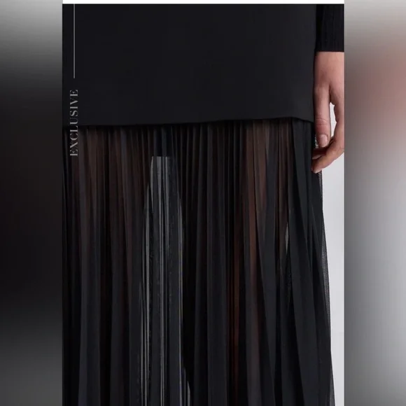 A.L.C Willa Pleated Maxi Skirt $495 - Picture 2 of 11